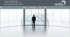 Desktop Screenshot of opaluxwindowfilms.com