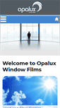 Mobile Screenshot of opaluxwindowfilms.com